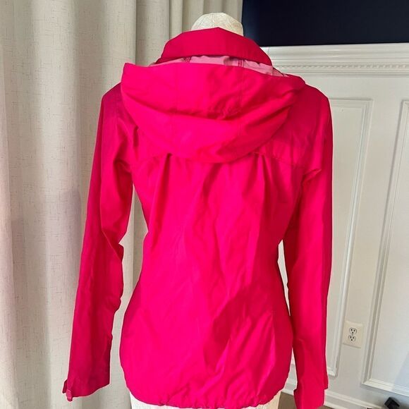 Columbia Switchback Pink Hooded Raincoat Women’s Medium - Picture 4 of 8
